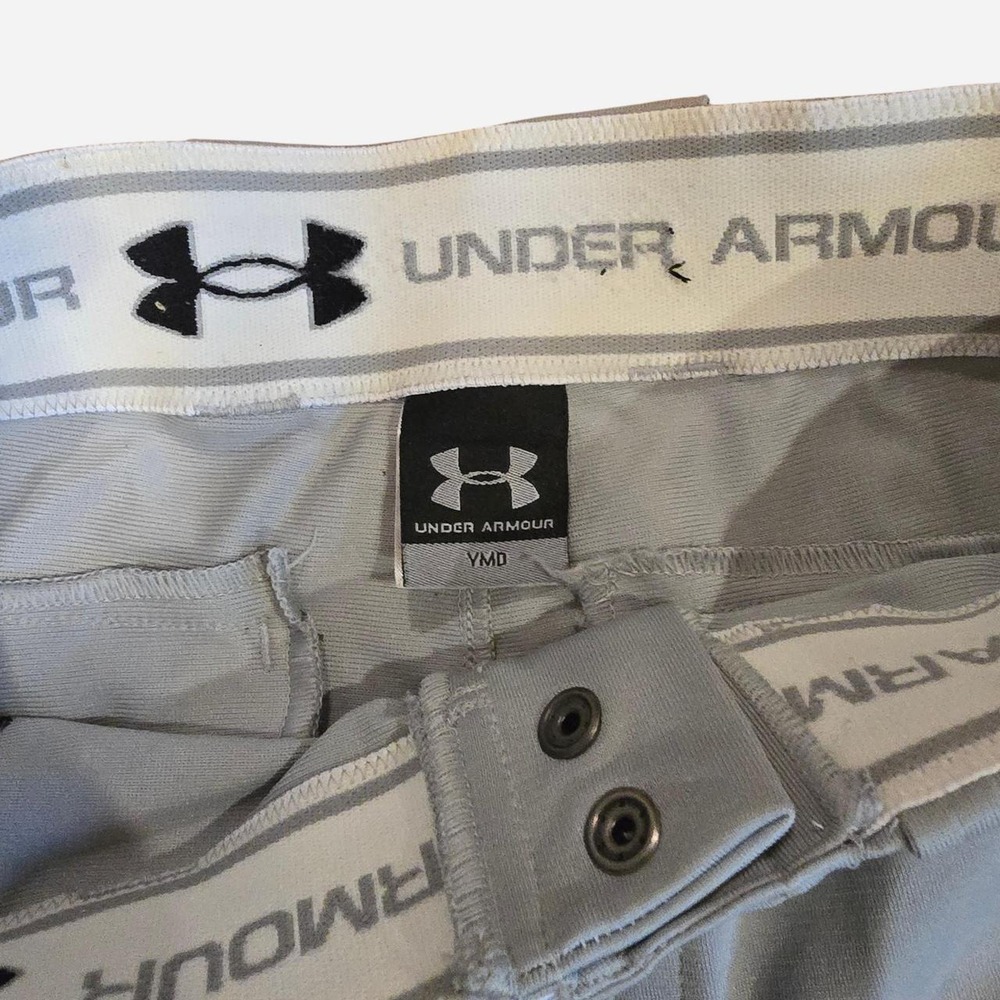 Under Armour gray baseball pants size M